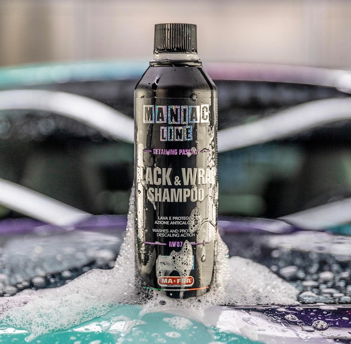 Black & Wrap Shampoo 500ml Maniac Line Mafra